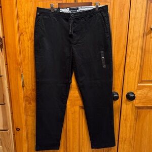 Tommy Hilfiger Men's Black Chinos
